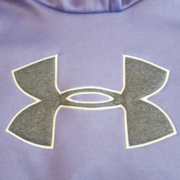 Under Armour Lavender Hoodie Sweatshirt. Girls Size XL. - Picture 3 of 11